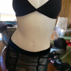 Elegant Black Women's Intimate Set